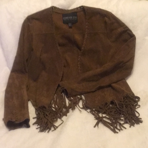 Faux Suede Jacket - Picture 3 of 7